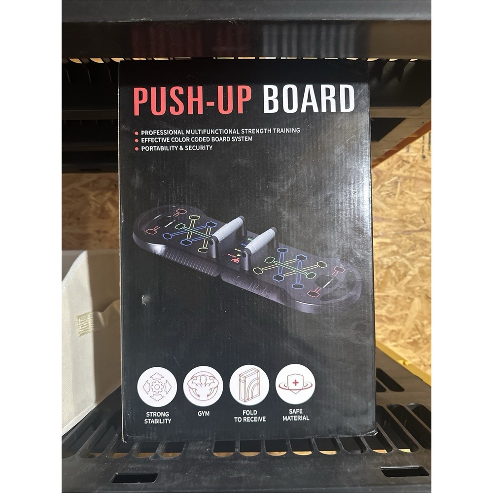 HOTWAVE Push up Board Fitness, Portable Foldable 20 in 1 Push up Bar at Home Gym